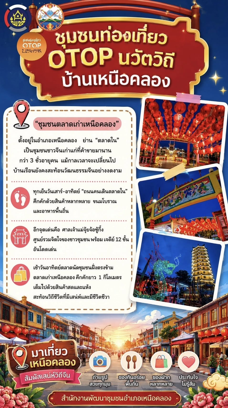 ชวนเที่ยว "ชุมชนท่องเที่ยว OTOP นวัตวิถี บ้านเหนือคลอง" จ.กระบี่